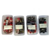 4 Containers of Assorted Tubes