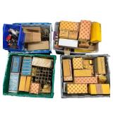 Vintage Electrical Hardware in 4 Bins
