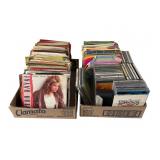 45s, CDs, and Cassettes