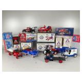 14 Diecast Vehicles by Ertl, New Old Stock