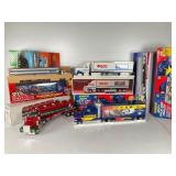 11 Plastic Toy Gas Trucks