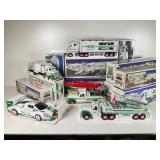 10 Hess Toy Trucks, Mixed NOS & Used