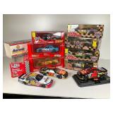 10 1:24 Scale NASCAR Die-Cast Cars