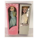 16-Inch Boxed Porcelain Dolls