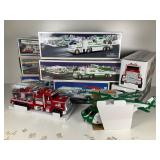 8 Hess Trucks in Boxes
