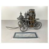 Metal Model Steam Fire Engine with Certificate