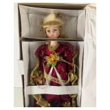 2002 Porcelain Angel Doll in Original Box