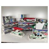 11 Hess Trucks with Boxes
