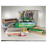 10 Diecast and Plastic Trucks