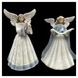 Lladro Angels #5830 and #5719 Figurines