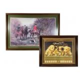 Yuengling 1907 Calendar and Equine Print