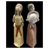 Lladro Figurines #5006 and #5007