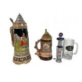 Decorative Steins, Mug & Gas Pump Bank
