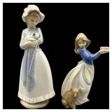 NAO by Lladro Figurines #1045 & #241