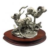 Legends Ridge Runners Pewter Sculpture
