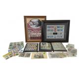 Worldwide Stamps and Framed Displays