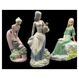 Three Porcelain Figurines