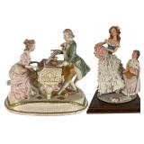 A. Belcari and Lenwile Ardalt Figurines