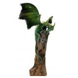 Hand-Crafted Dragon Sculpture