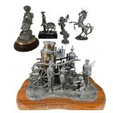 Pewter Figures and Sculpture
