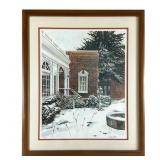 Andy Smith ï¿½Sutterï¿½s Courtyardï¿½ Print