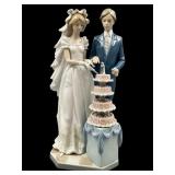 Lladro #5587 Wedding Cake Porcelain Figure