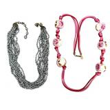 2 Miriam Haskell Necklaces