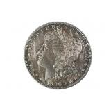1896 Silver Morgan Dollar Coin