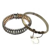 2 Sterling Silver Bracelets