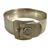 Sterling Silver Ralph Lauren Buckled Cuff