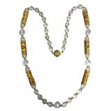 1930-40s Miriam Haskell Filigree Necklace