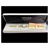 Gruen Diamond Bezel Ladies Quartz Watch