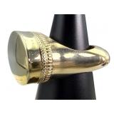 24k Gold Vermeil Sterling Ring