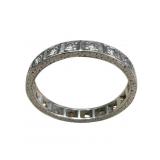 Platinum Diamond Wedding Band