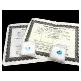 Over 17 Carats Of Blue Topaz Stones