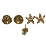 14k Gold Ocean Themed  Group