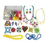 Colorful Retro Jewelry and Art Glass