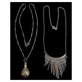 2 Sterling Necklaces