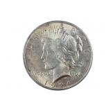 1924 Silver Peace Dollar Coin