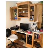 Kitchen Office Equipment with Chair and Printer