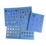 Coin Album With Silver Dimes and Quarters