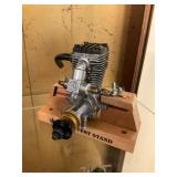 Model Engine on Test Stand