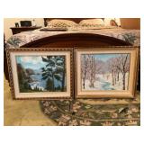 Framed Landscape Paintings