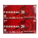 200 Rounds Federal Field & Target 12 Ga