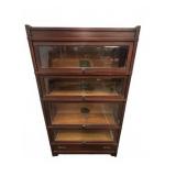 Globe Wernike Mahogany Art Mission Bookcase