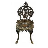 Cast-Iron Victorian Garden Chair