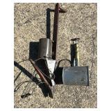 Antique Bug Sprayer and Seed Planter