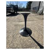Aluminum Tulip Table Base, Blue Paint