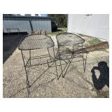 Pair Mid-Century Aluminum Chairs