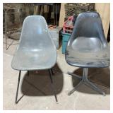 Burke, Inc. Fiberglass Side and Swivel Chairs